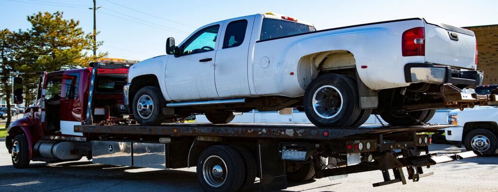 flatbed towing